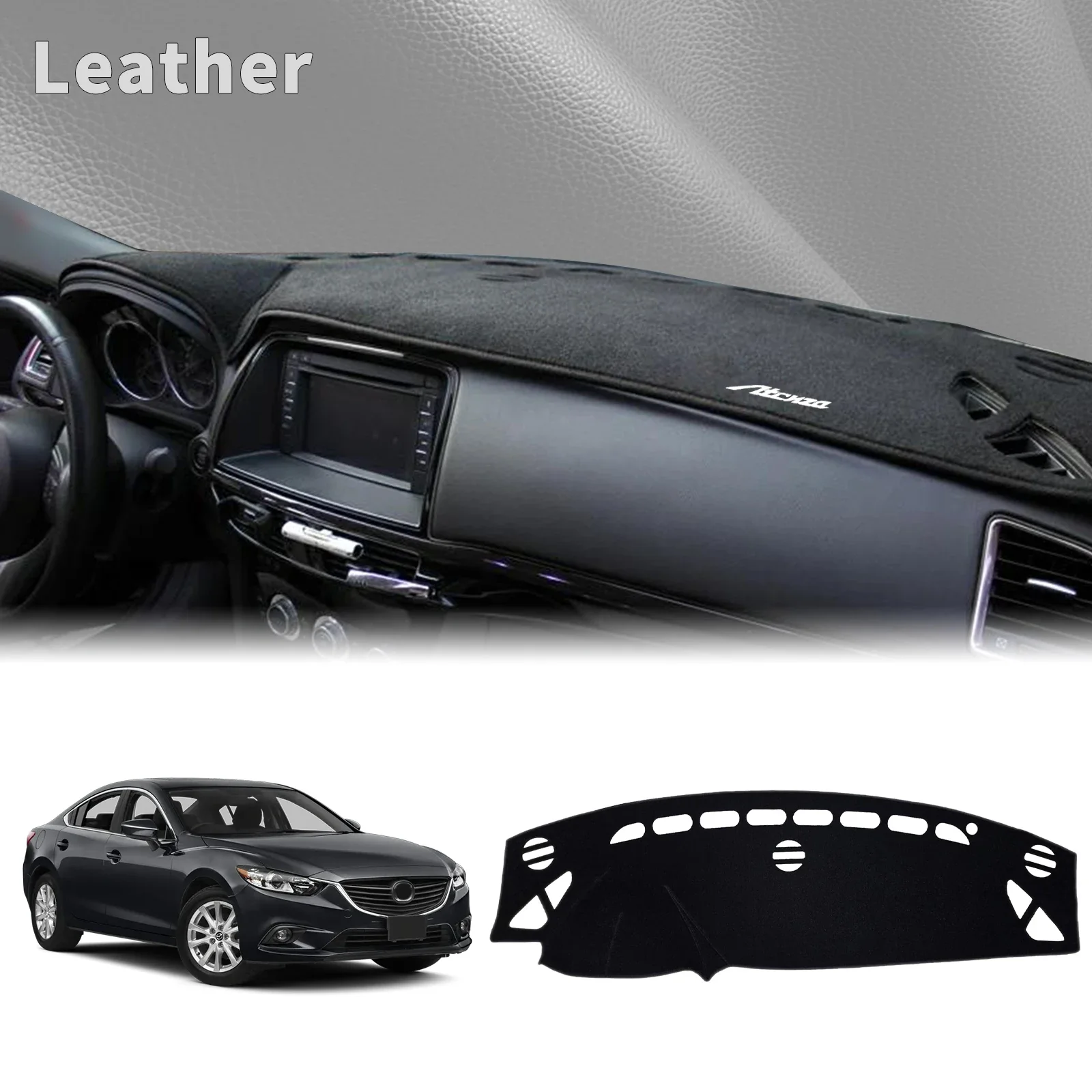 

Подходит для Mazda 6 Atenza GJ 2013 2014 2015: Коврик-накладка на приборную панель, защитный коврик от солнца, автомобильные аксессуары
