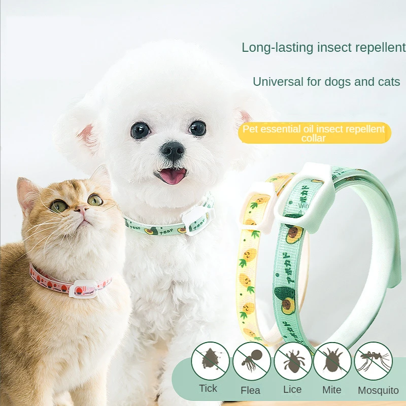 

1pc Dog Anti Flea And Ticks Cats Collar Pet 6Month Protection Retractable Pet Collars For Puppy Cat Large Dogs Accessories