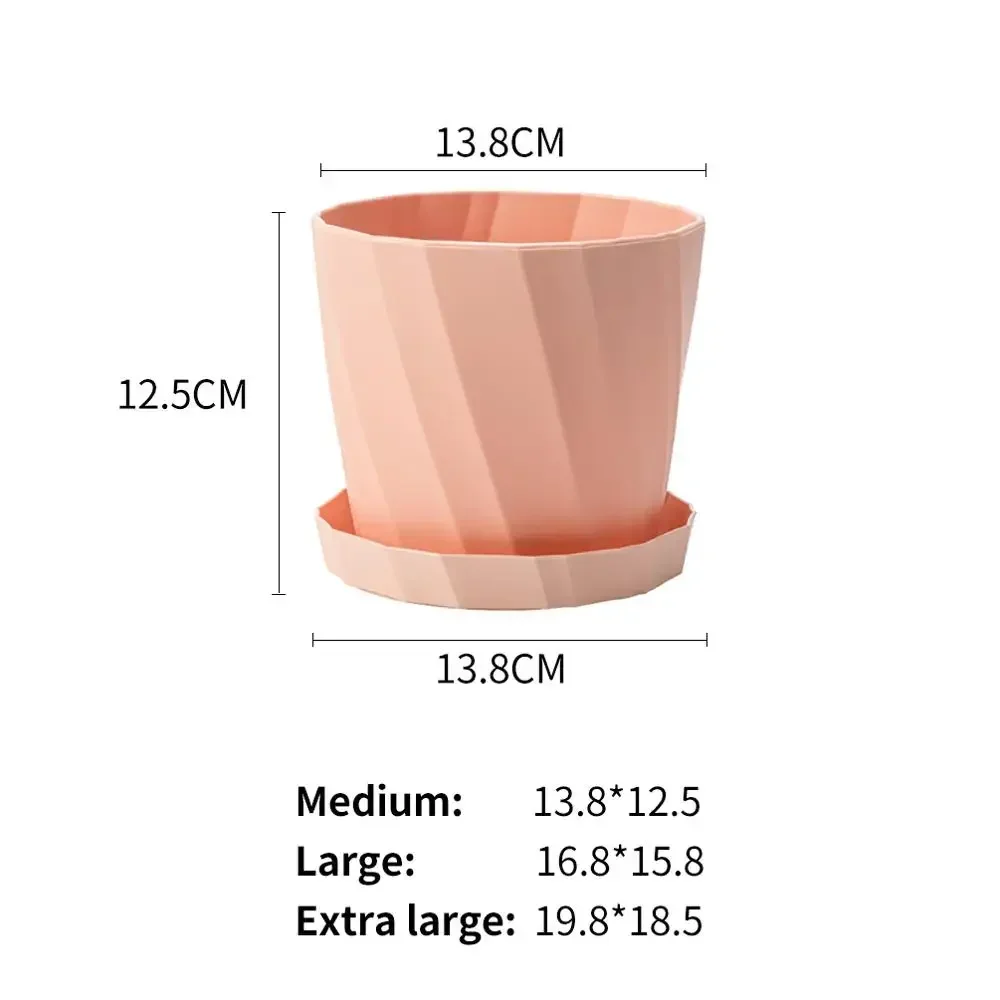 INS نمط الشمال بسيط تقليد أصيص زهور سيراميك البلاستيك عصاري الزهرية الحديثة جالون صغير زارع ديكور المنزل