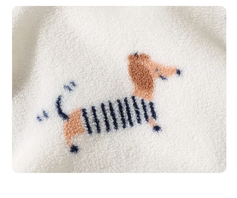 Kinder-Herbst- und Winter-Flanell-Pyjama-Sets, koreanische Version, Jungen, plus Samt, dick, für Zuhause, Mädchen, warme Unterwäsche-Sets – Detail 12