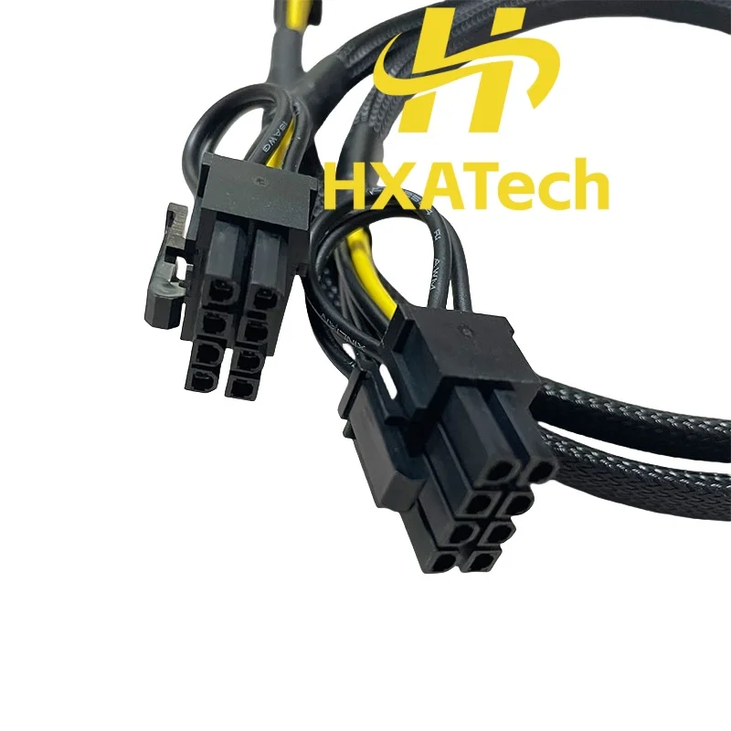 HXATech - 10pin to 8+8p(6+2) PCI-E Graphics Card Power Supply Cable for HP ML350 G8 G9 and GPU Card 2080 3090 L20 4090