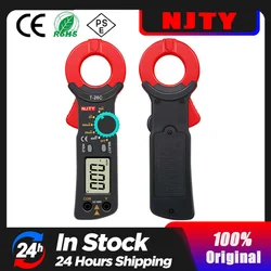 NJTY T-26C Test di corrente di dispersione professionale pinza amperometrica digitale 20mA ~ 60A rilevamento perdite corrente di precisione 0.01A gamma automatica