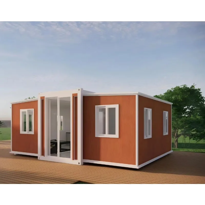 Expandable Container House Breathable Steel Container-Mounted Movable Container House for Office Building and Apartment Use