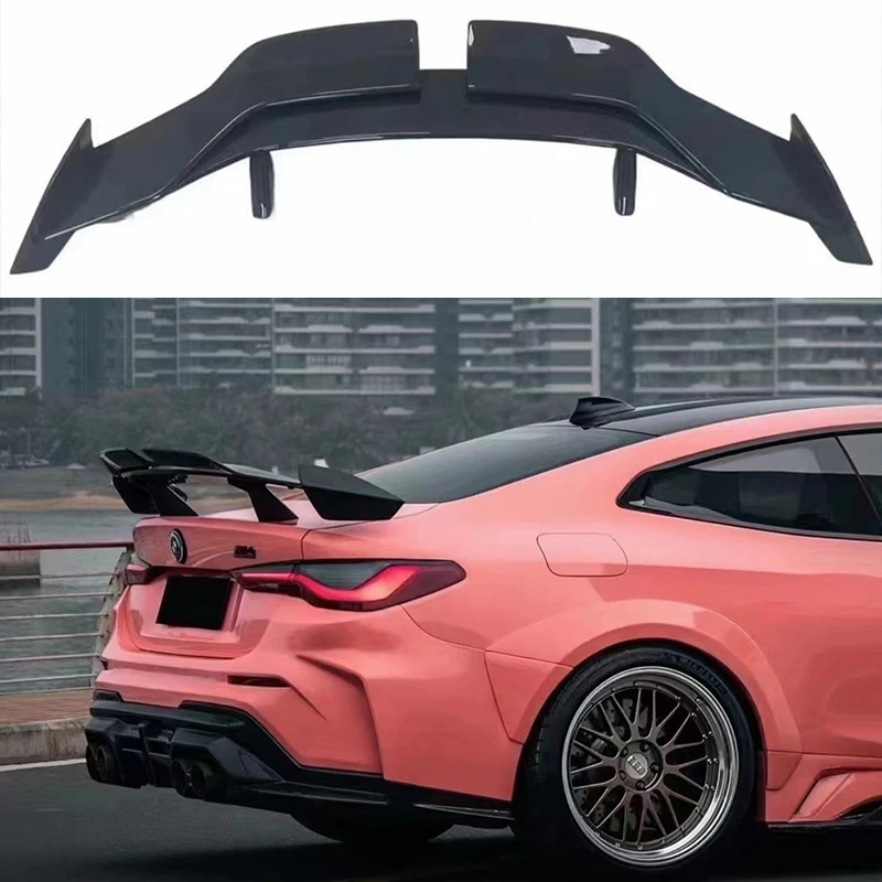 

For Mercedes Benz Audi Hyundai Kia VW BMW M 1 2 3 4 5 series carbon fiber rear trunk lid spoiler wings G20 G22 G30 G38 G80G82E90