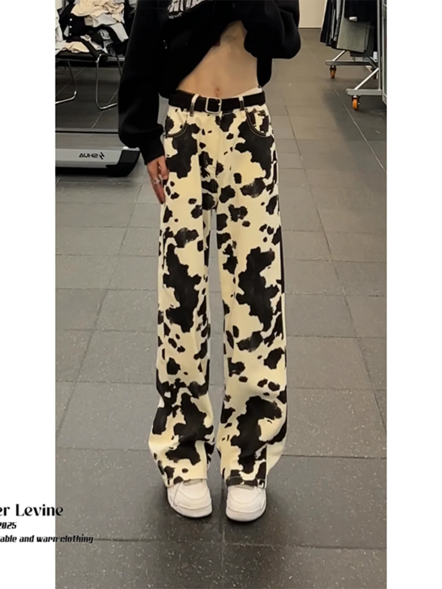 

Мужские прямые джинсы с эффектом похудения, длинные брюки, асимметричный крой, винтажный американский стиль, удобные, мягкие, из хлопка и полиэстера