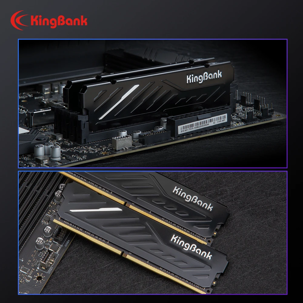 KingBank DDR4 3200MHz 8GB/16GB RAM 288Pin Gaming Memory