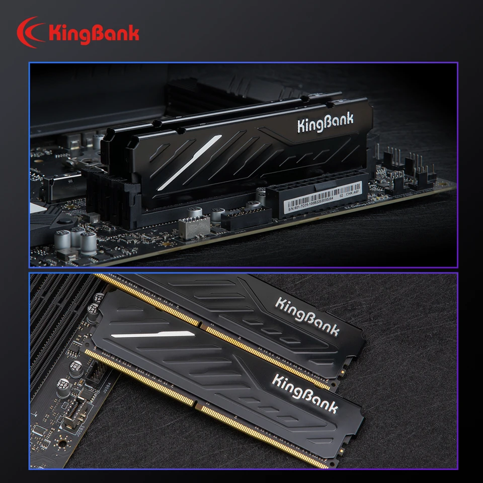 KingBank DDR4 3200MHz 8GB/16GB RAM 288Pin Gaming Memory