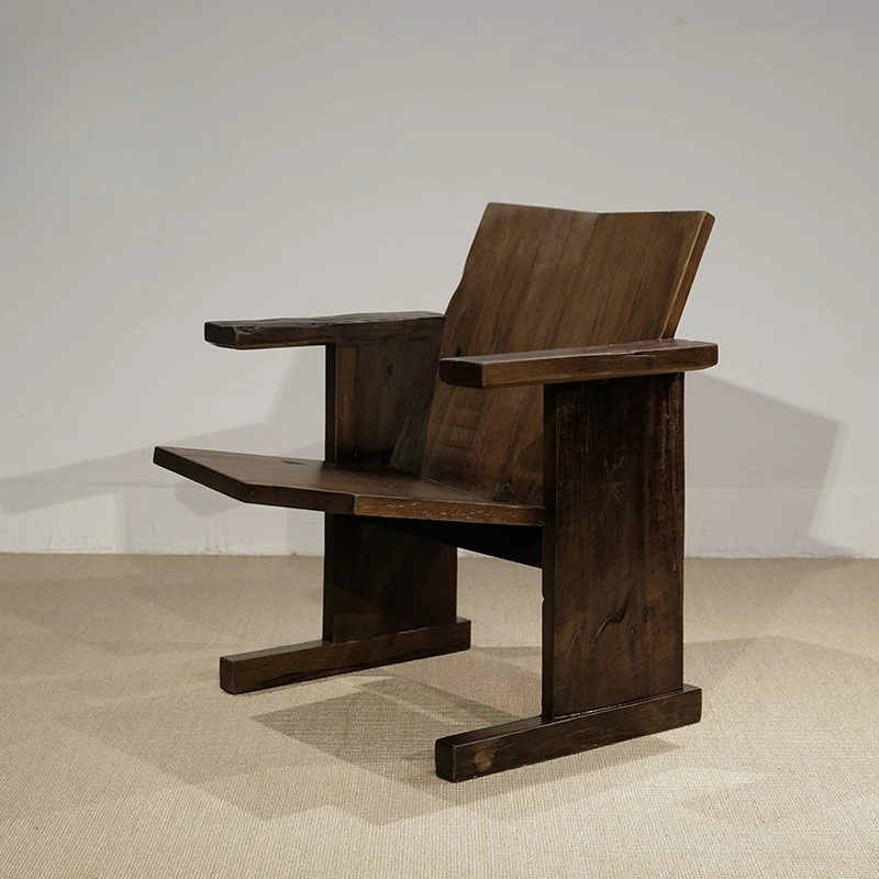 

Стул из древесины древних пород дерева, стул для обеденного стола, стул для отдыха