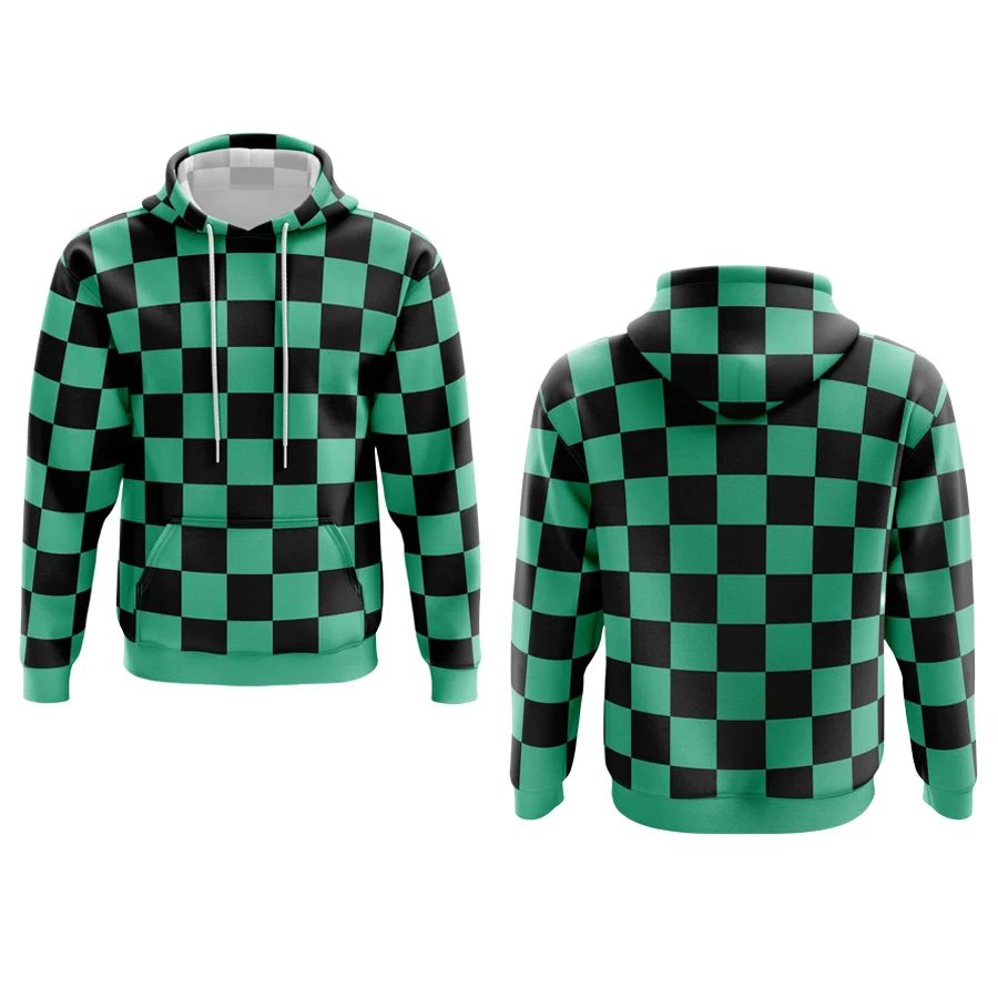 Bandai Demon Slayer Anime Charakter Cosplay Kostüm 3D-gedruckter Pullover für Erwachsene und Kinder, weich, bequem, entspannte Passform, Herbst-Winter