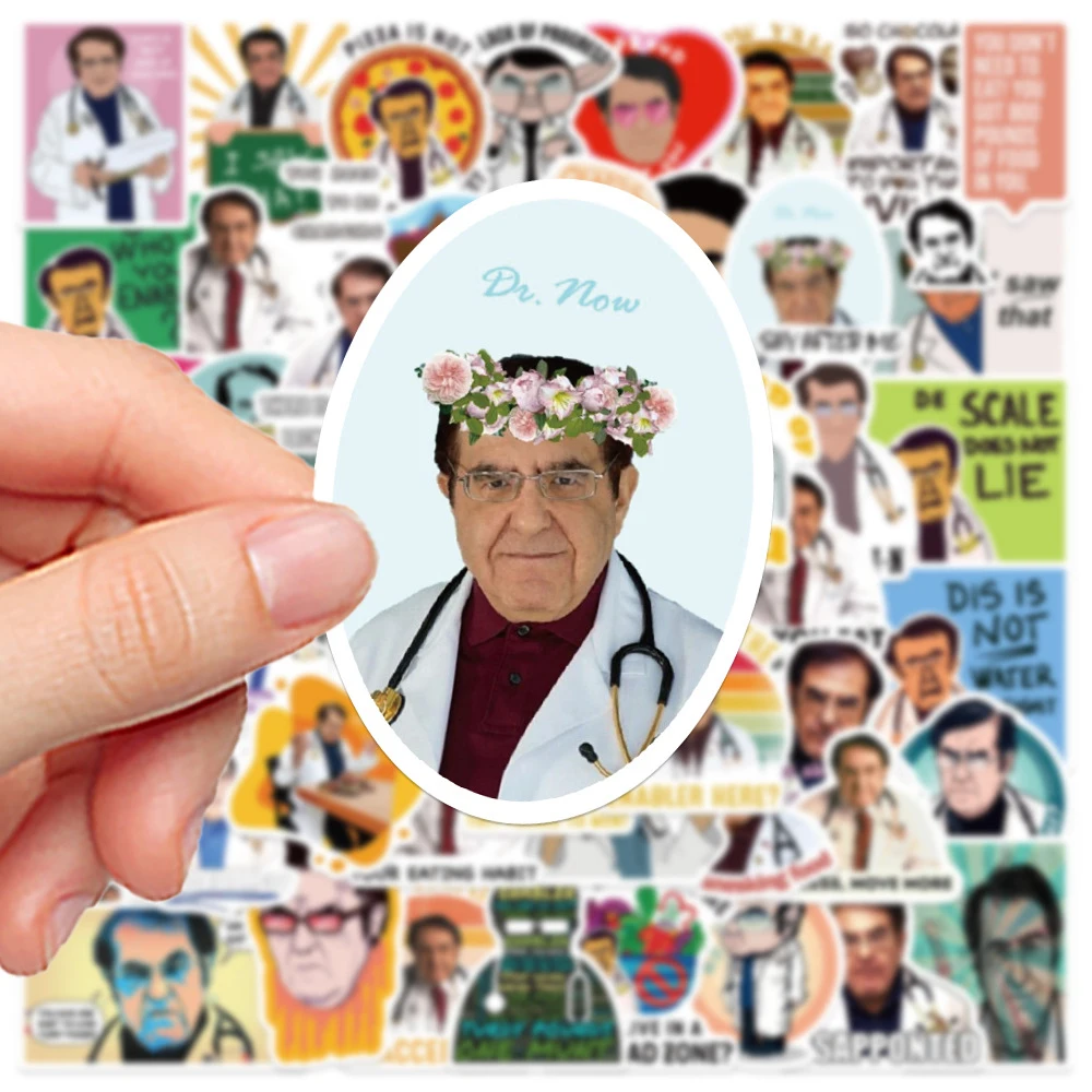 

10/30/50PCS Funny Dr Now Meme Cartoon Graffiti Stickers DIY Suitcase Helmet Motorcycle Bike Waterproof Creative Sticker Toy Gift