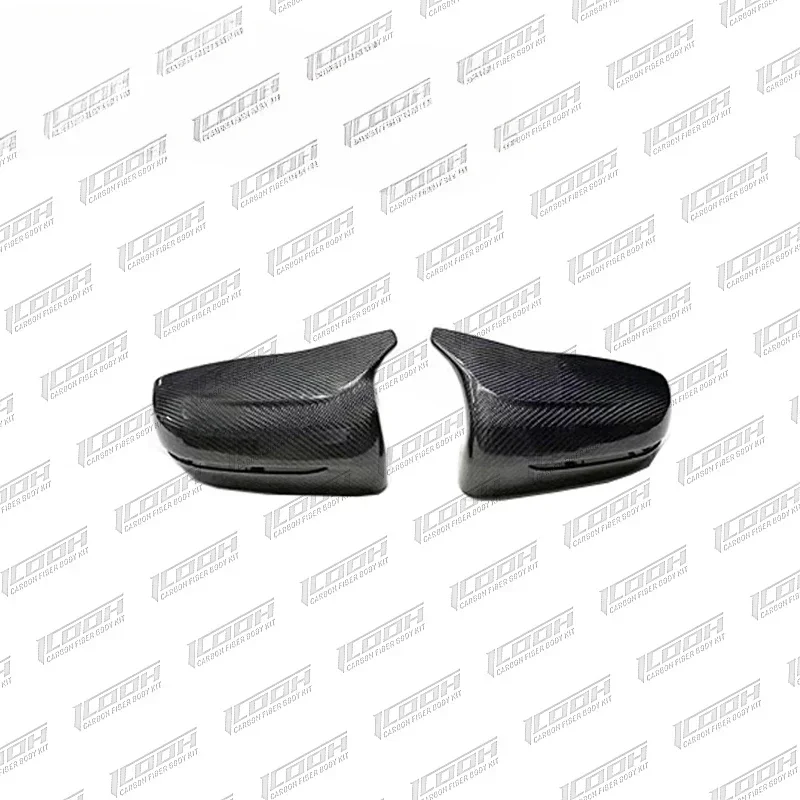 ICOOH Racing F90 Style Carbon Fiber Fibre Body Kit Rear Mirror Cover For BW M5 F90 2018-2020