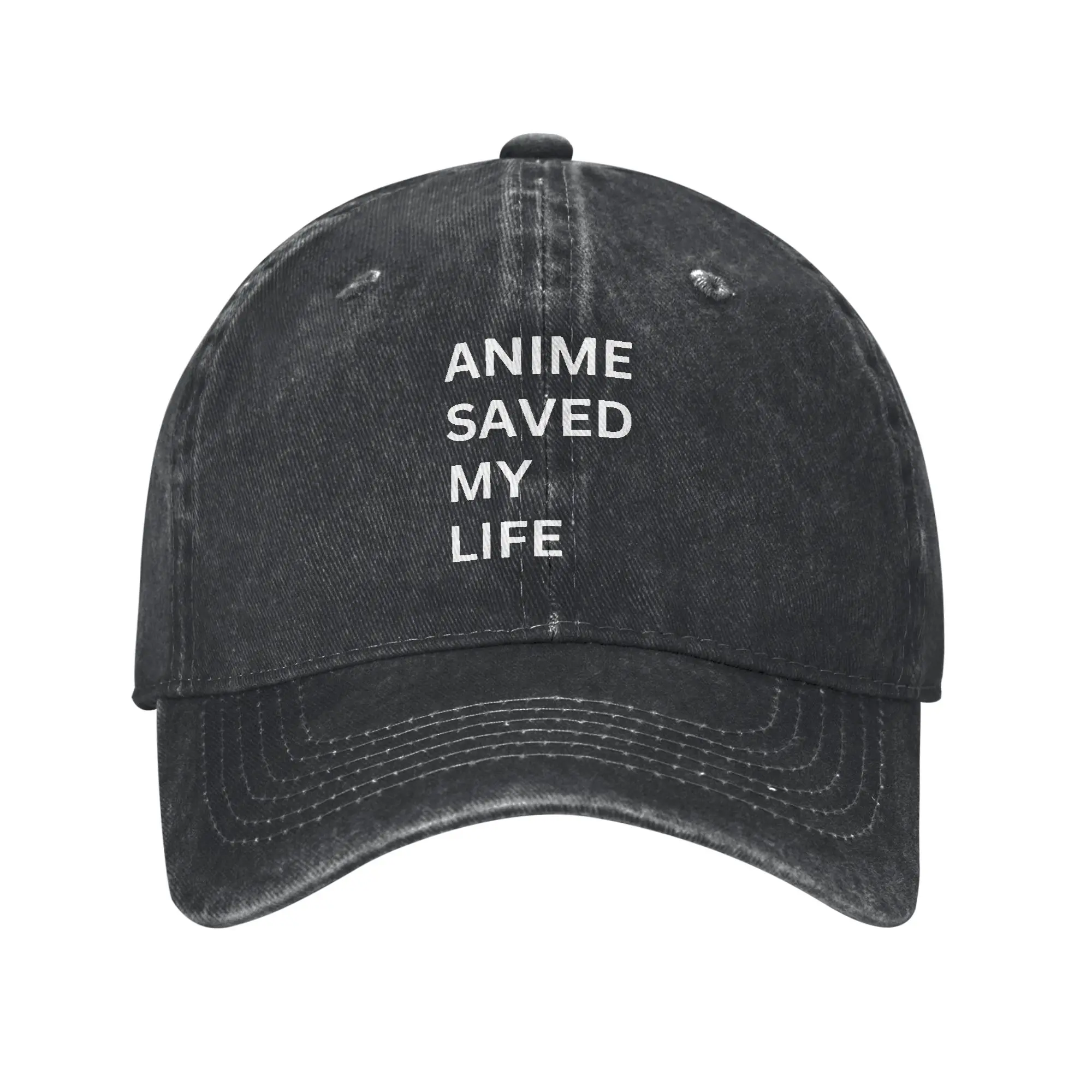 ANIME SAVE MY LIFE Fashion Baseball Cap  Retro Men's Hat  Wind Resistant Travel Men's Hat