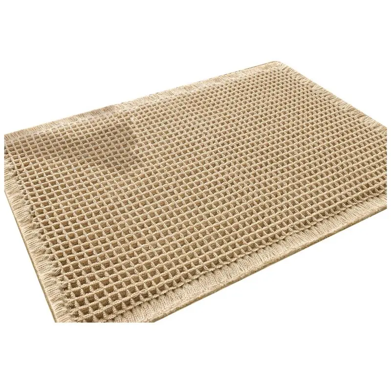 

ABFI Quick Dry Bath Rugs 43X61cm, Absorbent Bathroom Rugs,Non Slip Machine Washable Extra Soft Bath Mat