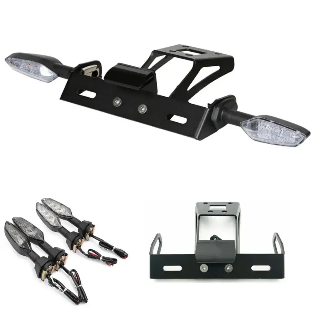 Rear Tail tidy LED Fender Fender Eliminator Kit Turn Signal FOR KAWASAKI NINJA 250 400 2018-2023  Z250 300 400 2019-2023