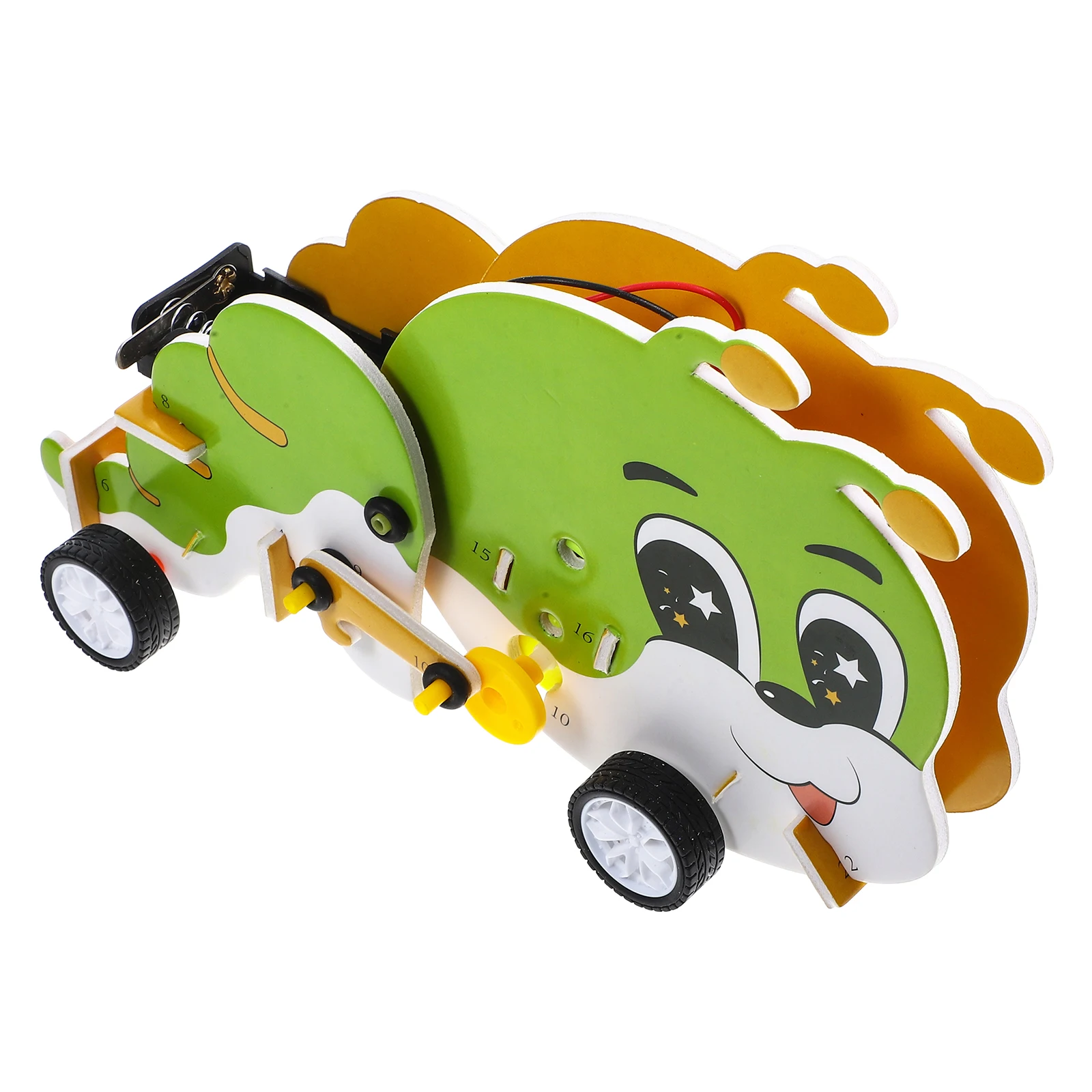 

Caterpillar Robot Funny Toys Kids Plaything Cartoon Car Small Vehicle Toy Safe Board Material Easy Pushing Storage