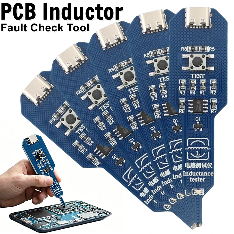 1/2/3Pcs Inductance Meter Precise Quick Check Electronic Circuit Board Component Tester for Phone PCB Repair Circuit Electronics