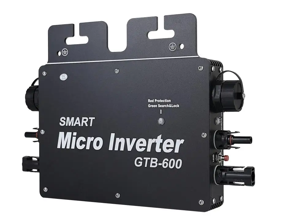 PowMr GTB-700W 220V convertitore solare MPPT solare Inverter da cc a ca su Micro Inverter di rete Monitor da WIFI