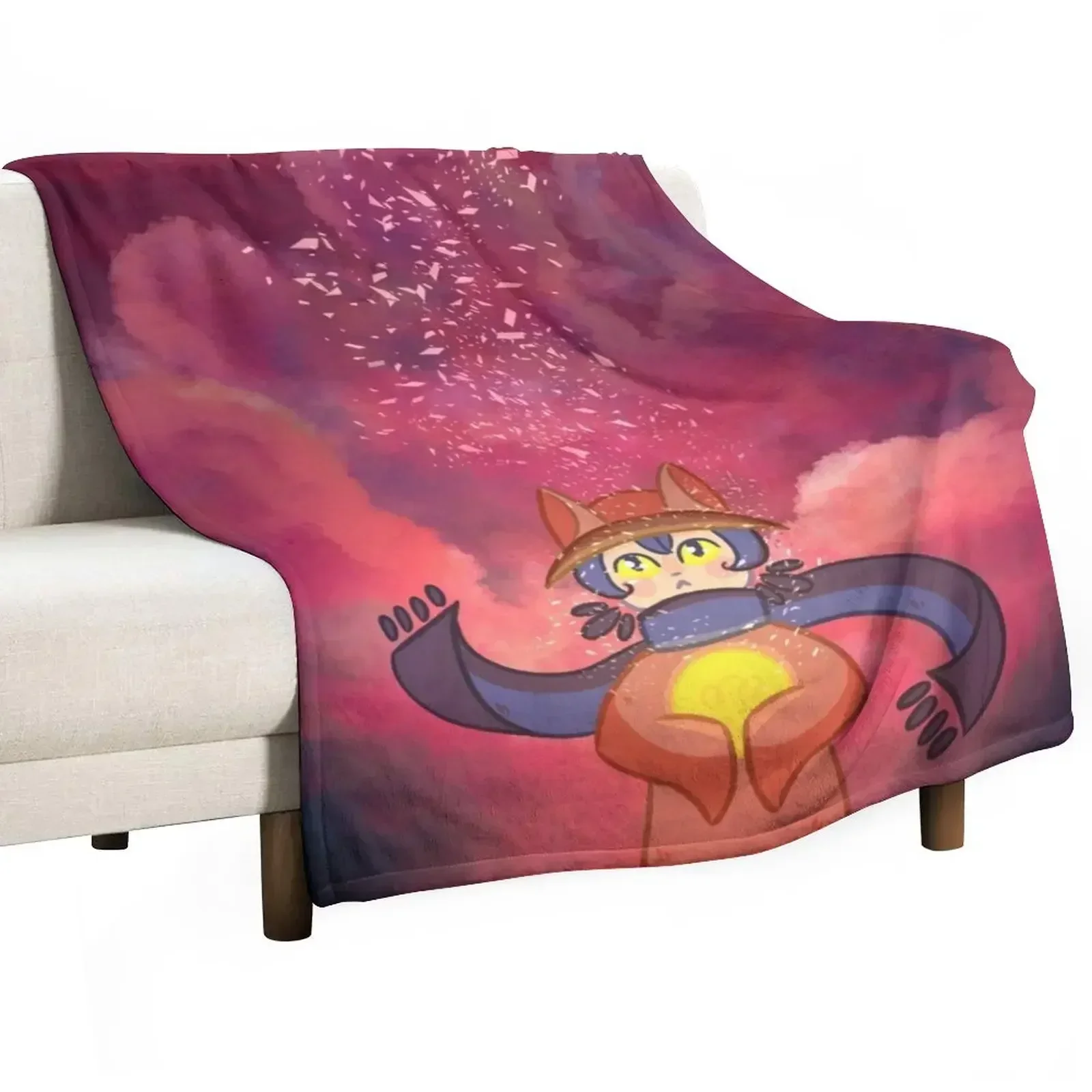 Niko (OneShot) [OLD] Throw Blanket Flannels Sofa Blankets Sofas Of Decoration Blankets