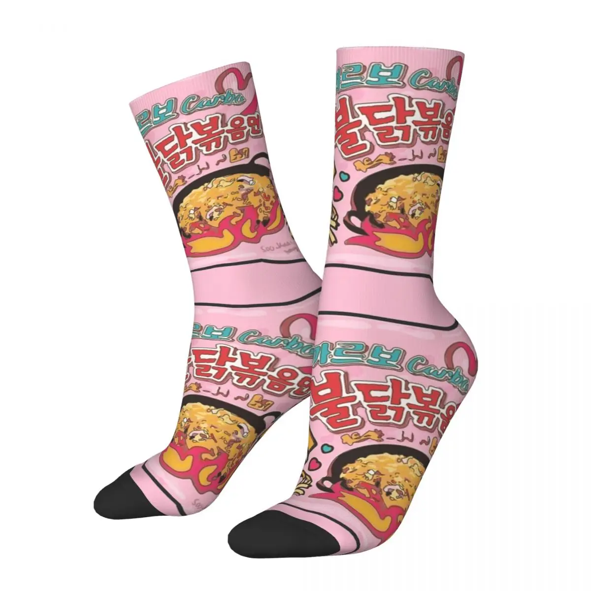 Samyang Carbonara Ramyun Strümpfe Grafik Trendige Socken Winter Anti Skid Socken Unisex Männer Klettern Warme Weiche Socken