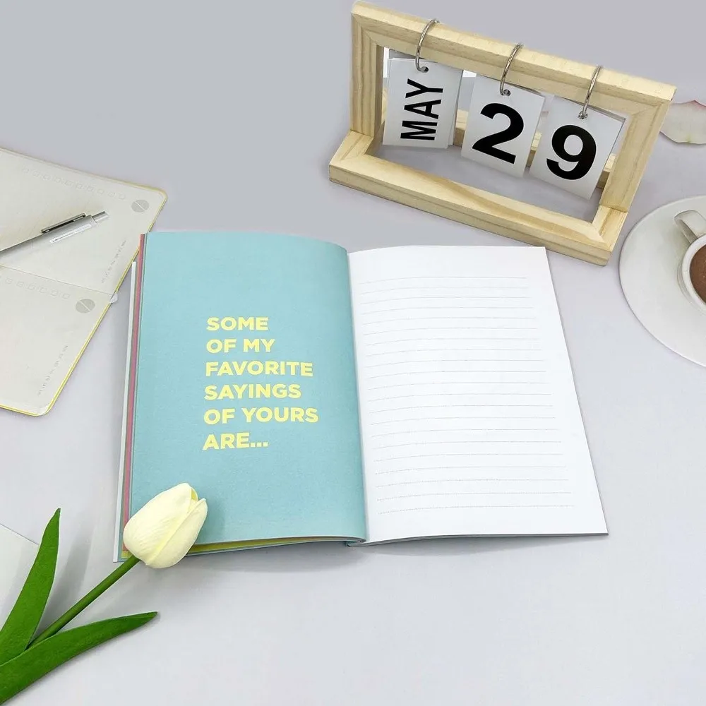 

Бумажный креативный блокнот для родителей и детей A5, дневник для эмоционального общения «Причина любить тебя», водонепроницаемый.