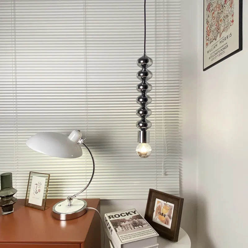 

Modern bedroom bedside chandelier, personalized bar gourd light, window art aisle front desk B&B lamps