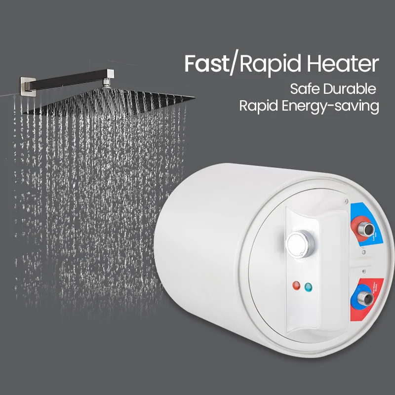 سخان مياه قافلة RV سخان مياه كهربي 12 فولت 10 لتر 15 لتر سخان مياه كهربي #5