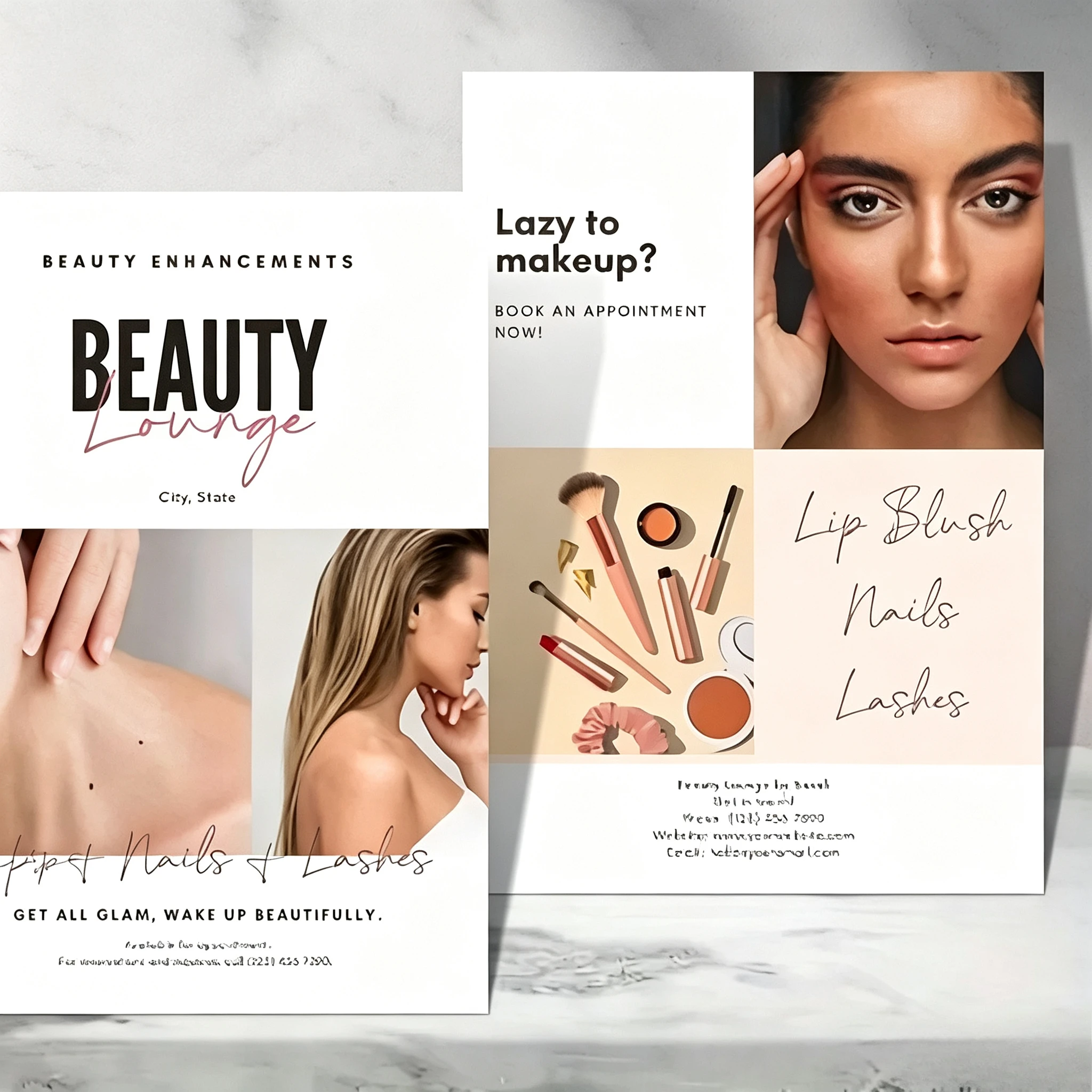 100pcs A4 Size Custom Flyers Personalized Printing Service For Business Promotion Event Advertising Marketing Leaflet