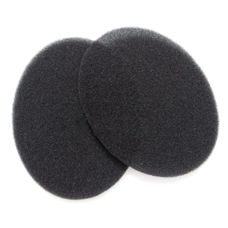1 Pair Soft Foam Earpads Foam Round Earphone Holster for HD650 HD600 HD598 Dropship