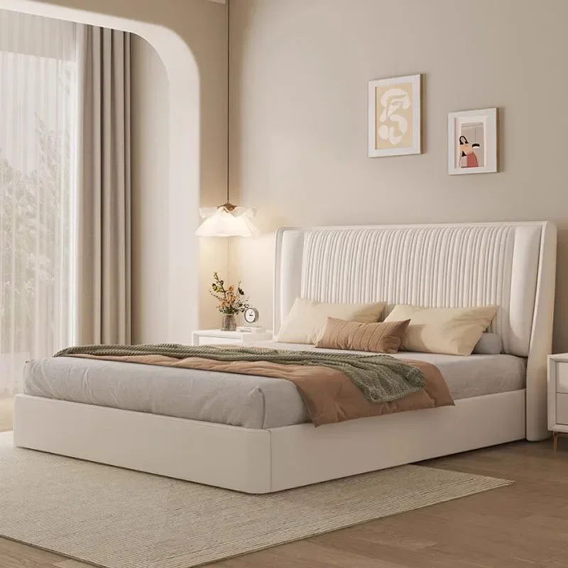 سرير ياباني شحن مجاني راقي وحديث وبسيط وسرير عصري وكاميرا عالية Da Letto أثاث منزلي كامل من Mobili