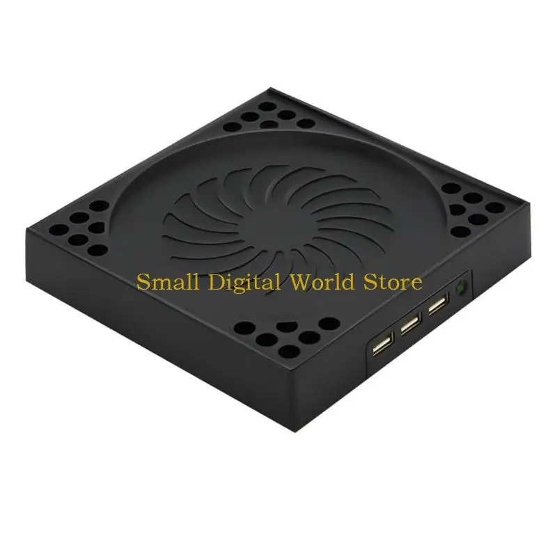

77UB USB Cooling Fan for X External Cooler Game Console Cooling System with 2 Cooling Fan & 3 USB Port
