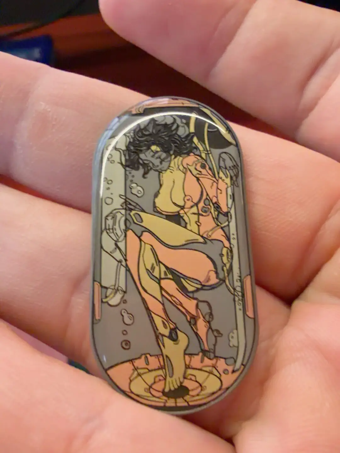 Leyang Machinery Ji 1.0 Titanium Alloy Patch EDC Toy