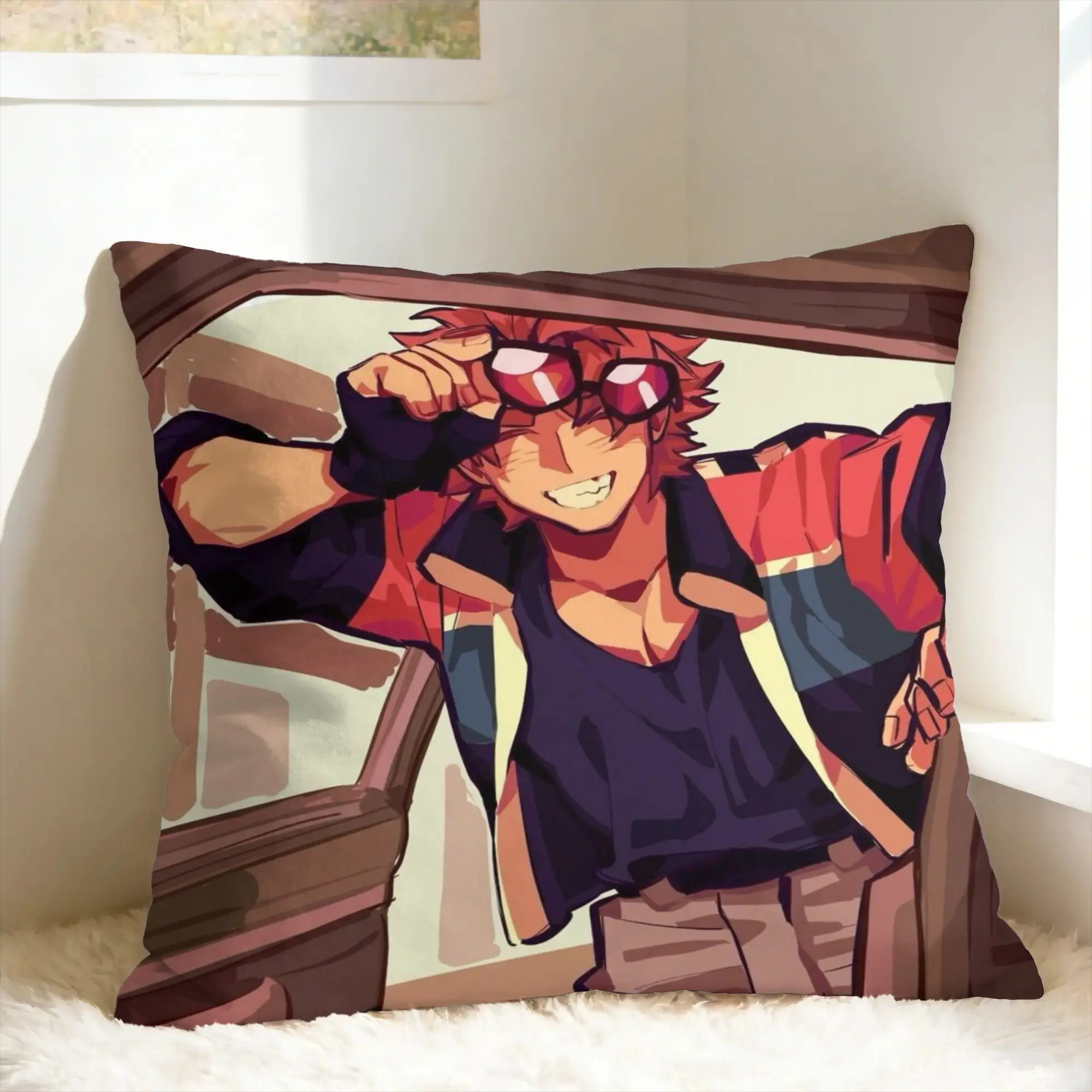 Benny Jackpot Crash Course Eddie Pillow Cover  Square Cushion Cover Novelty Pillow Case For Sofa Car Home Decor
