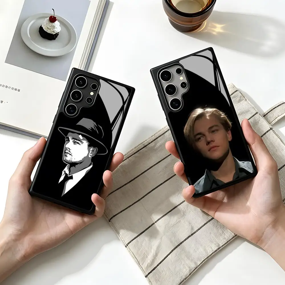 Leonardo DiCaprio Phone Case For SAMSUNG S26 25 24 S22 S20 ULTRA S21 S30 23 Note5 S8 Plus S9 S10E Lite PC+TPU Funda