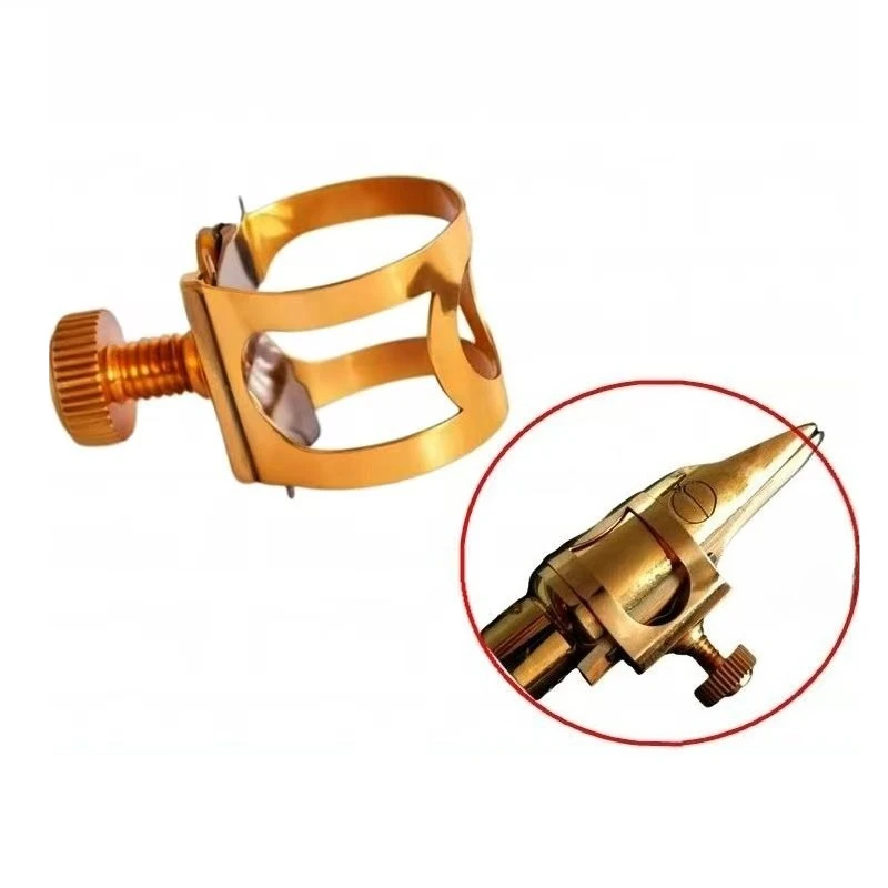 

Saxophone (alto, tenor, soprano), clarinet ligatures and buckles, suitable for metal mouthpieces musical instrument accessories
