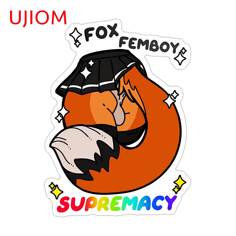 UJIOM Furry Femboy Ass Graphics Wandaufkleber, lustiger Sofa-Wandaufkleber, zum Abdecken von Kratzern, schöne Grafiken, Dekoration für Küchenschränke