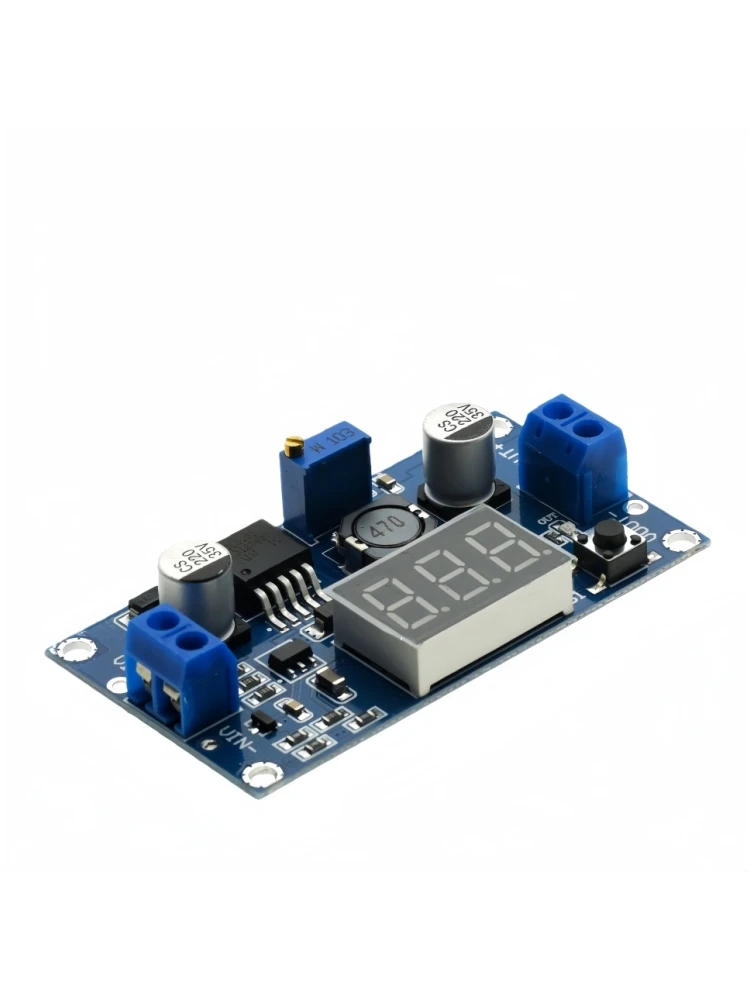 Convertisseur abaisseur LM2596 DC, régulateur de tension, affichage LED, voltmètre 4.0 ~ 40 à 1.3-37V, adaptateur Buck, alimentation réglable