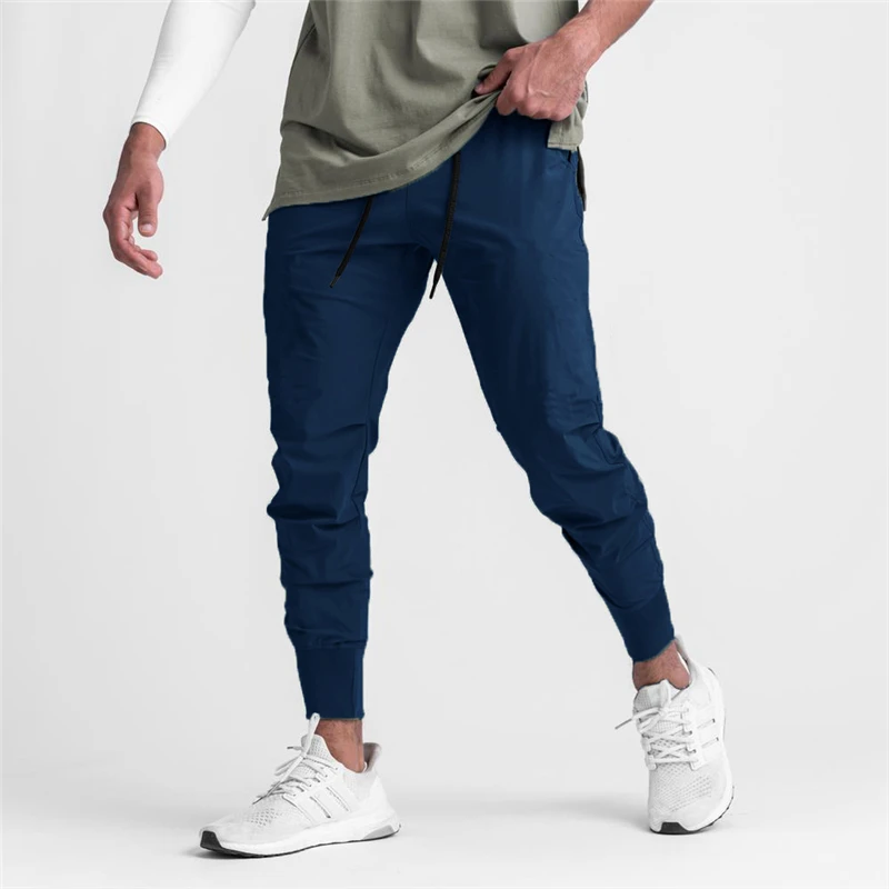 New Brand Summer Mens Gym Joggers Pants Streetwear Sweatpant Sporting Trousers Fitness Bodybuilding Sweat Pants