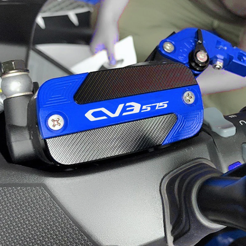 دراجة نارية CNC سائل الفرامل غطاء خزان غطاء مضخة الفرامل ل KYMCO CV3 575 575I CV 3 575i 2025-2026 + الملحقات #1