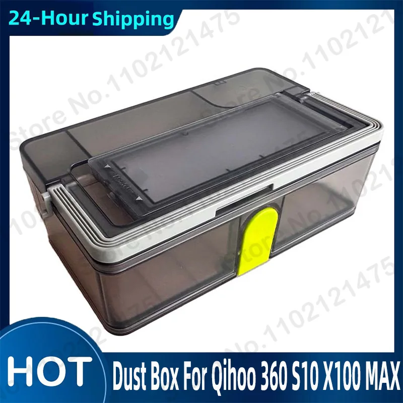 

Dust Box Parts For 360 S10 X100 Max Dustbin Sweeping Robot Vacuum Cleaner Collection Dust Bin Box Filter Replacement Accessories