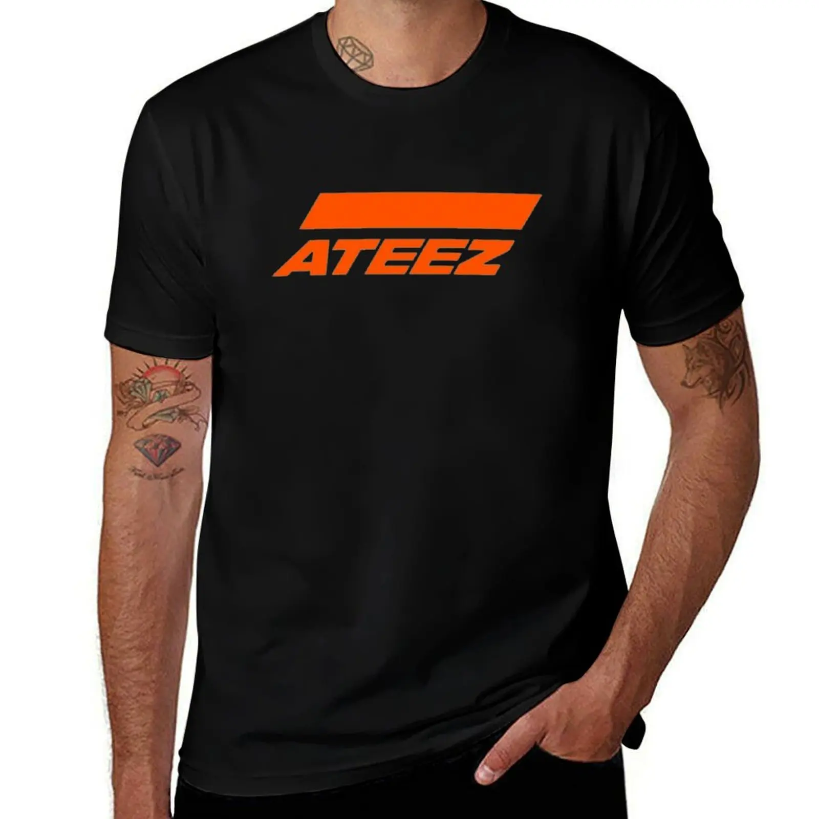 Ateez T-Shirt Modern Style Print T-Shirt