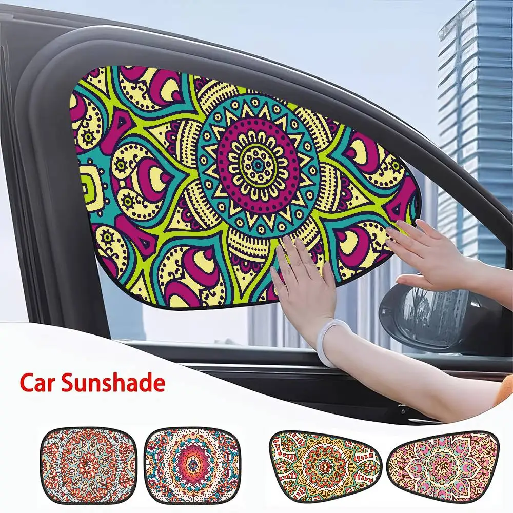 

Классический солнцезащитный козырек для кукольного домика с цветочным принтом — универсальный складной козырек на лобовое стекло, автоаксессуары