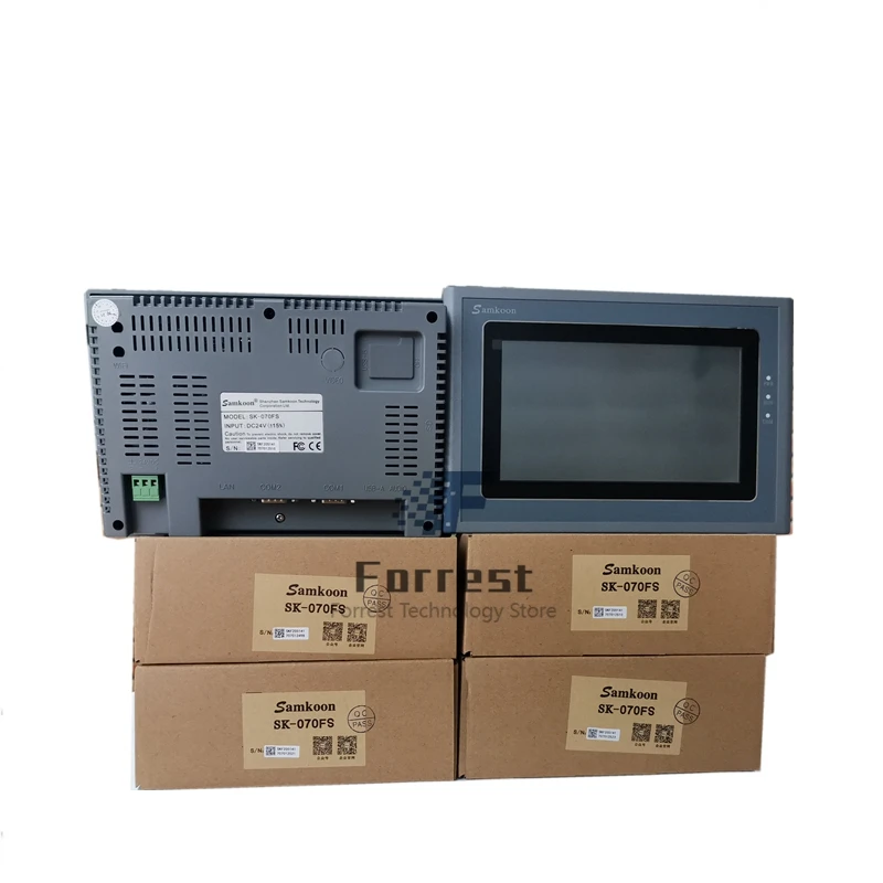 Samkoon شاشة تعمل باللمس HMI مع منفذ إيثرنت ، SK-070FS SK-070HS SK-070GS ، 7"