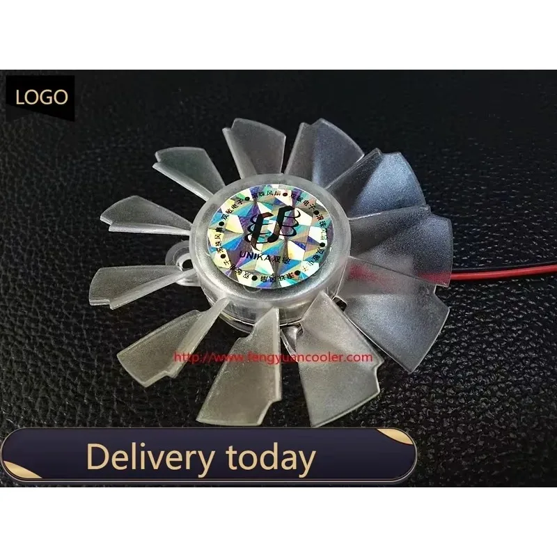 pa  quiet 6010 Graphics card fan blade High quality 55MM Diameter 25mm Hole Pitch 12V 0.15A  fan blade for UNIKA graphics