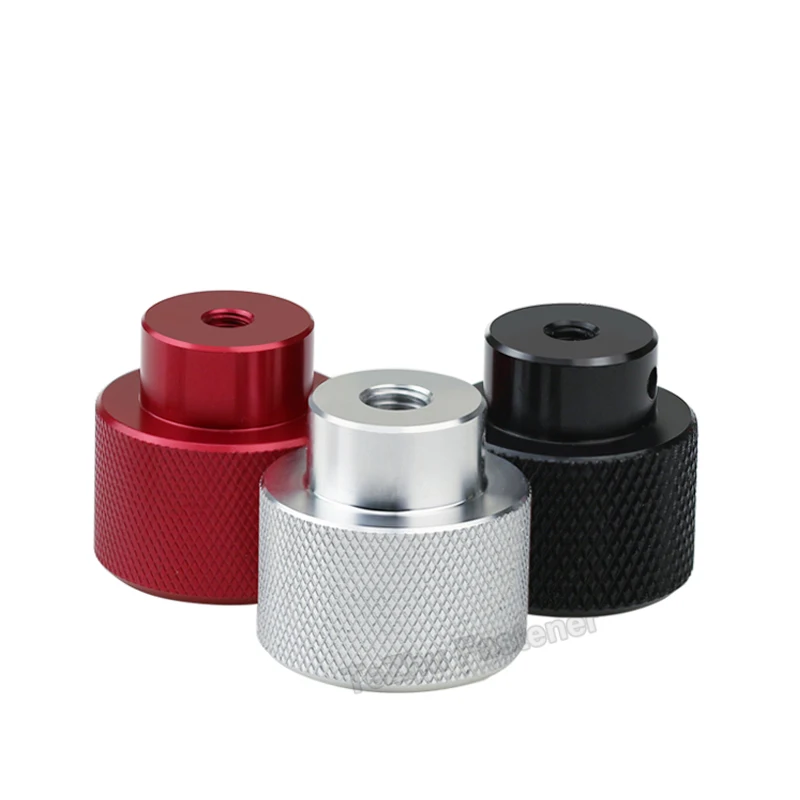 M6 M8 M10 M12 Aluminum Profile Hand Tighten Thumb Nut Blind Female With Side Hole Adjust Clamping Knob Manual Nut Screw Bolt Cap