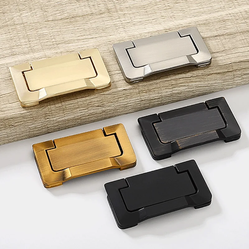 

1PCS Drawer Cabinet Door Concealed Handle European Style Invisible Exposed Cabinet Wardrobe Door Handle Modern And Simple