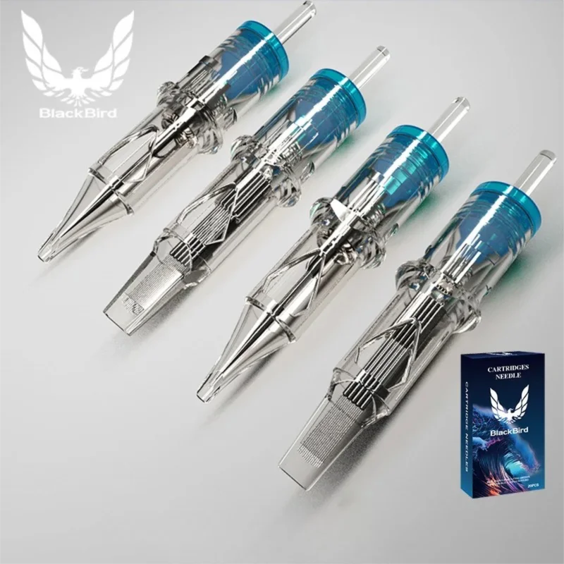 

20 шт. иглы для тату-картриджей RL RS M1 CM одноразовые иглы для татуировки наконечники разных размеров для ручек картриджей