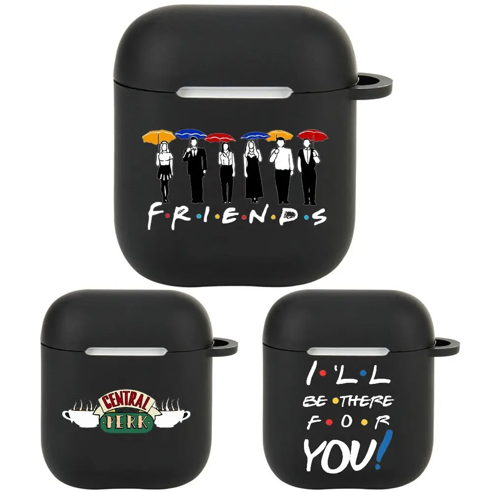 Cute Best Friends TV Show Case For Airpod 1 2 3 4 Cases Silicone Wireless Bluetooth Earphone Cover Matte Black For AirPods Pro2