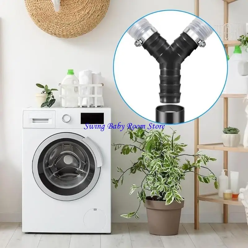 เครื่องซักผ้า k1ad อะแดปเตอร์ y ประเภทตัวแยกพลาสติกพื้นผิวที่สมบูรณ์แบบสำหรับท่อ