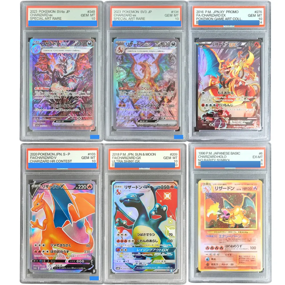 

Diy Pokemon Japanese Xy Promo #276 Gloria Vmax Climax Charizard Ex Authentication Grading 10 Collection Card Toy