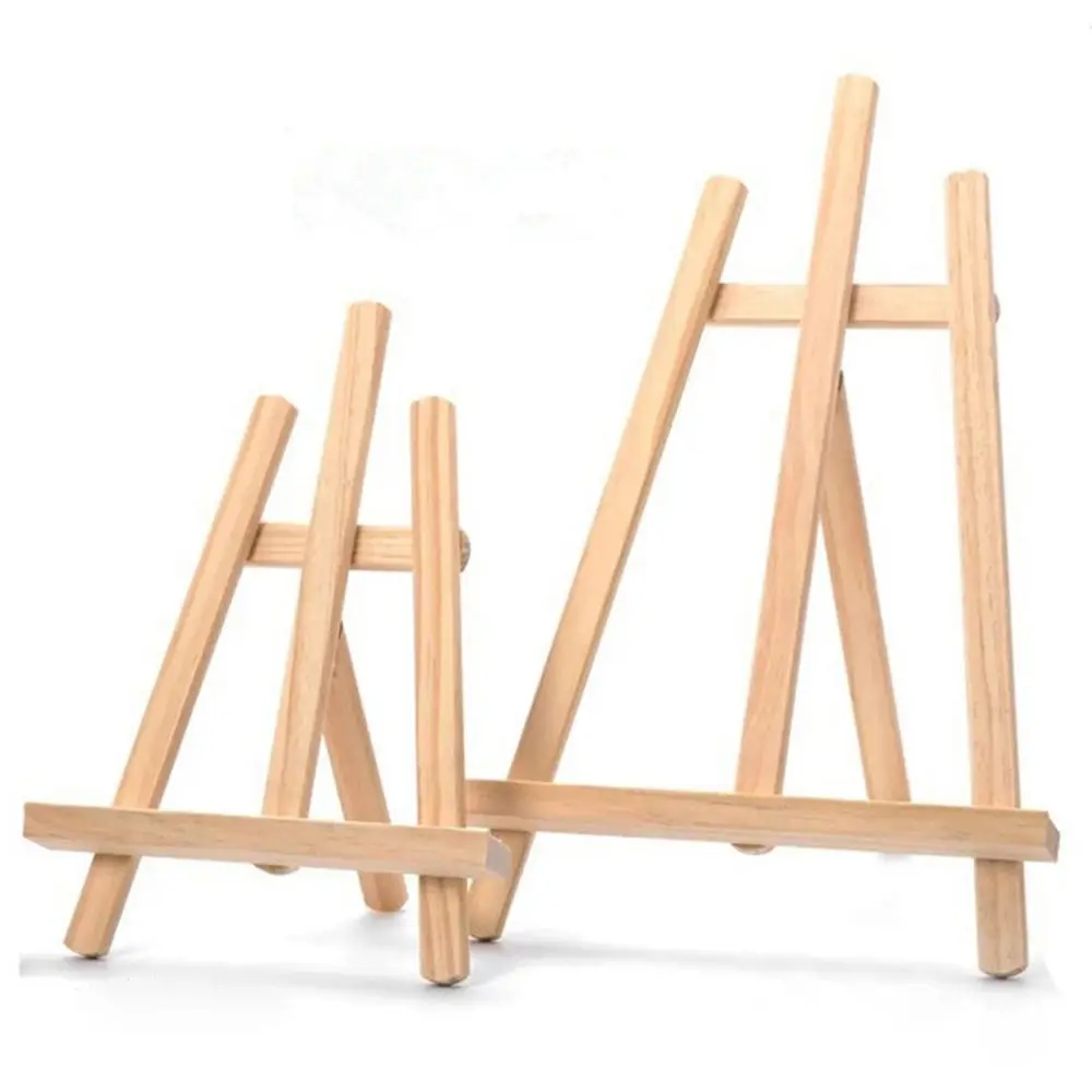 Student Wooden Wedding Drawing Shelf Table Party Decoration Card Stand Display Holder Easel Painting Rack